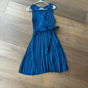 Bailey 44 Teal wrap dress